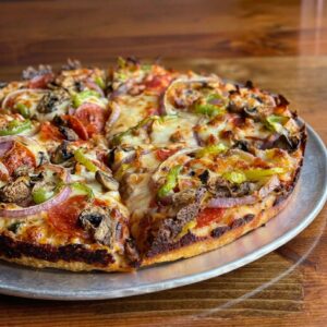 The Deluxe Pizza