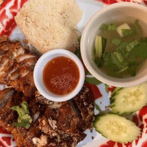 Fried Chicken w/ Garlic Rice